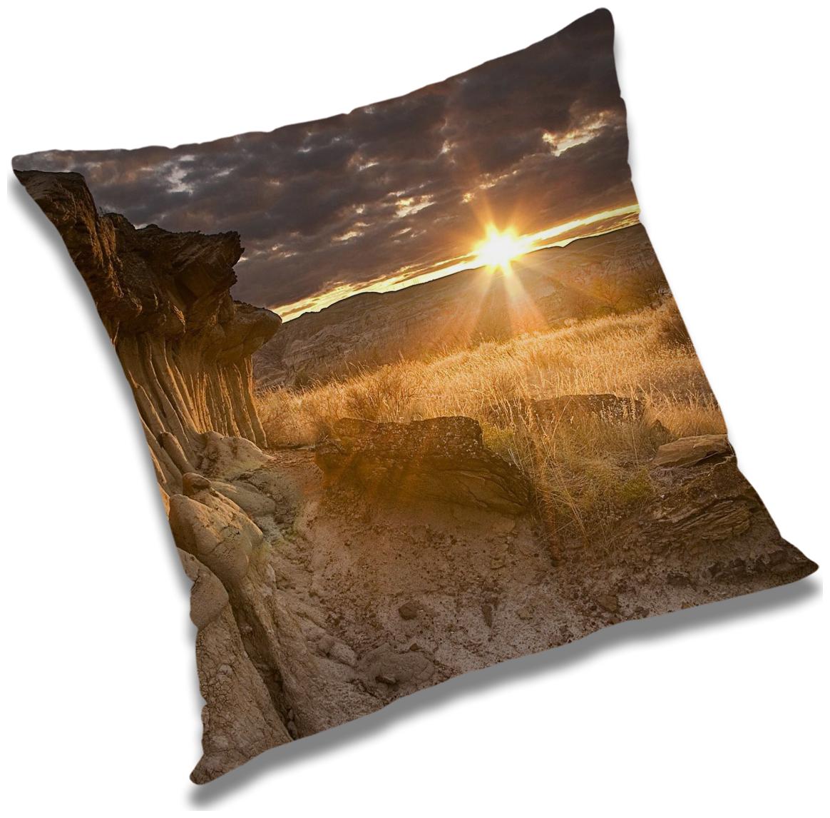 

RADANYA Natural Cushion Cover 18x18 inch