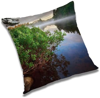 RADANYA Natural Cushion Cover 18x18 inch