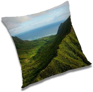 RADANYA Natural Cushion Cover 16x16 inch
