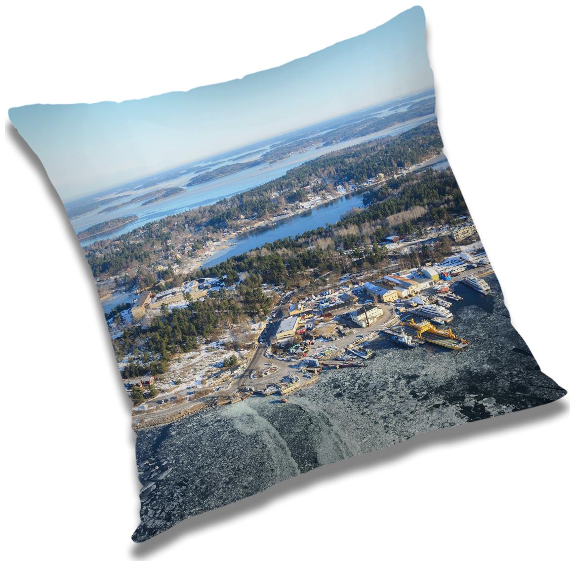 

RADANYA Natural Cushion Cover 16x16 inch