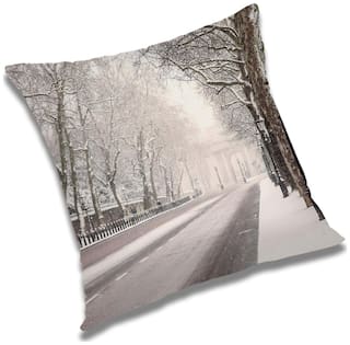 RADANYA Natural Cushion Cover 24x24 inch