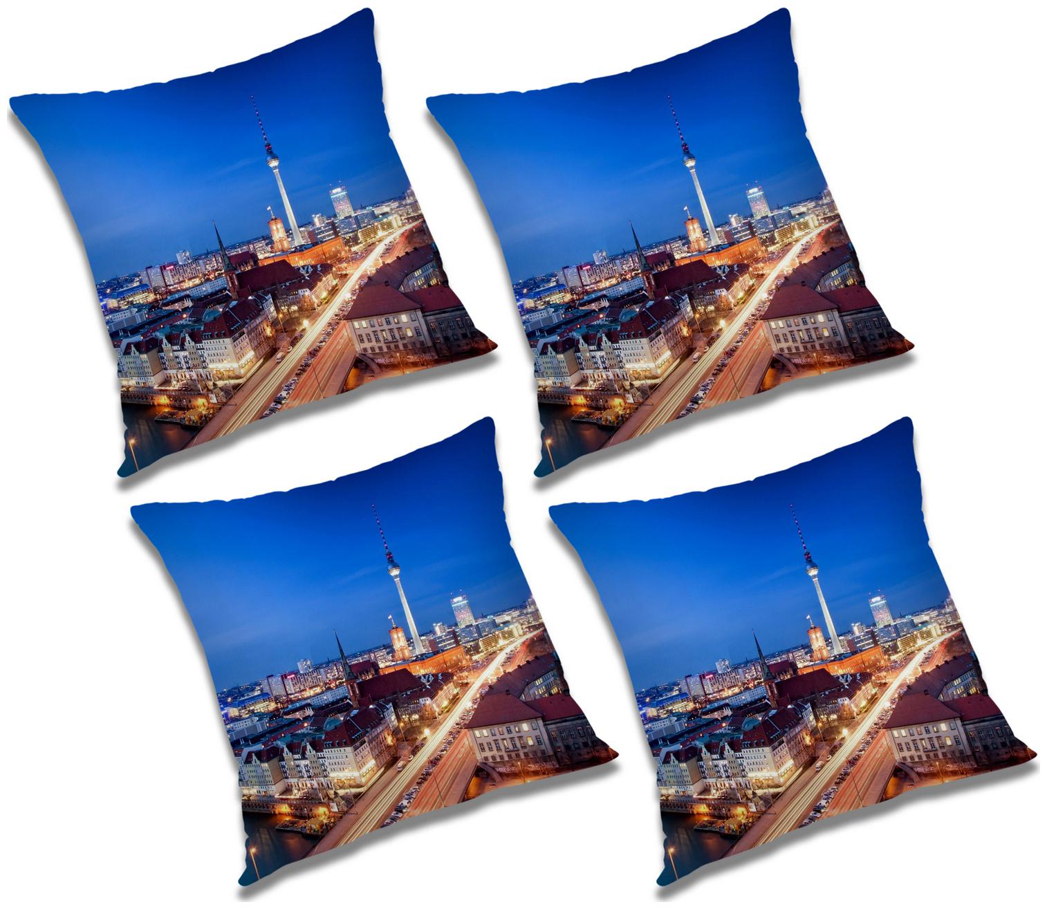 

RADANYA Natural Cushion Cover (Set of 4) 18x18 inch