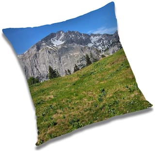 RADANYA Natural Cushion Cover 24x24 inch