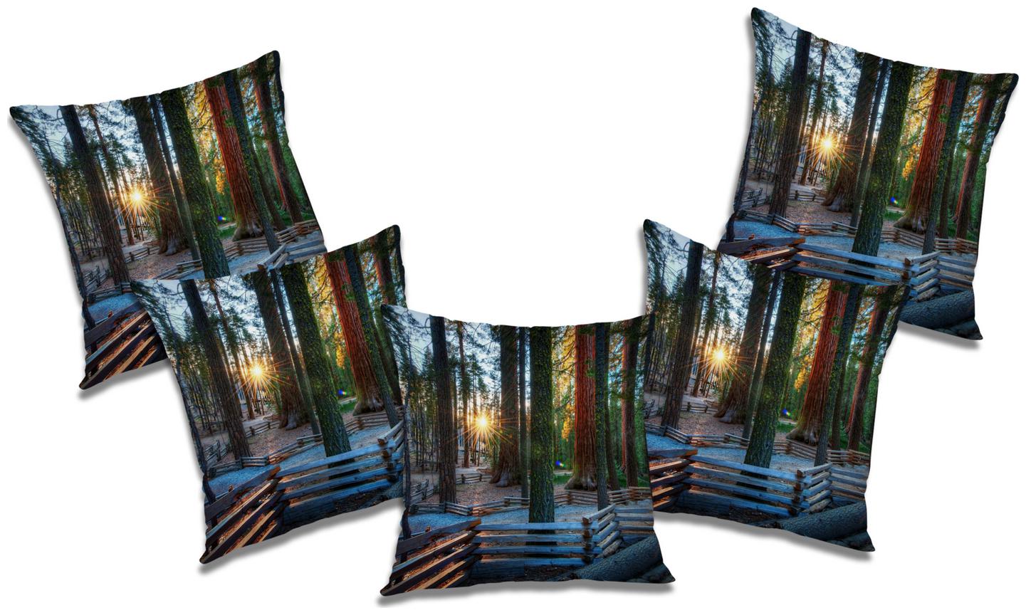 

RADANYA Natural Cushion Cover (Set of 5) 16x16 inch