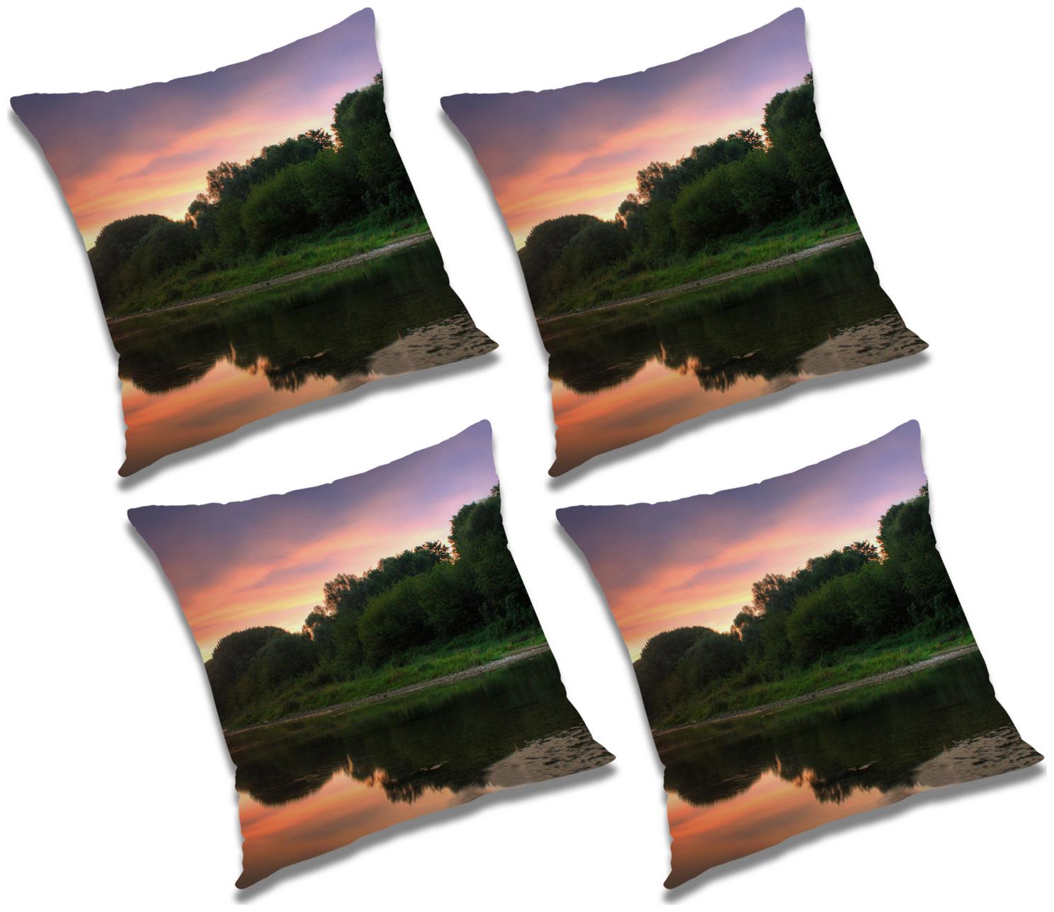 

RADANYA Natural Cushion Cover (Set of 4) 24x24 inch