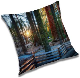 RADANYA Natural Cushion Cover 18x18 inch