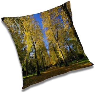 RADANYA Natural Cushion Cover 18x18 inch
