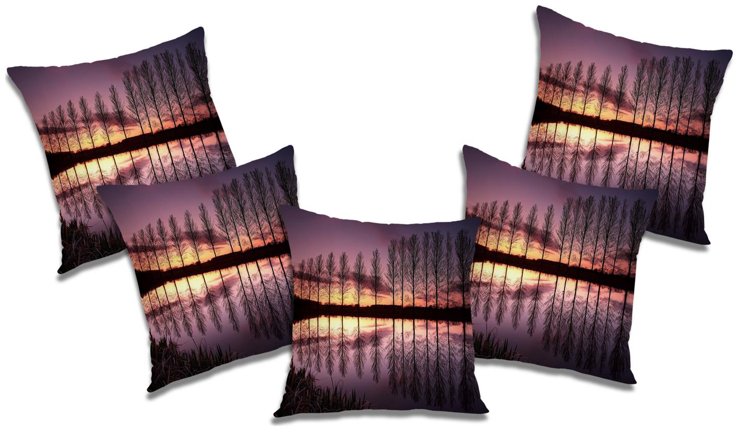

RADANYA Natural Cushion Cover (Set of 5) 12X12 inch