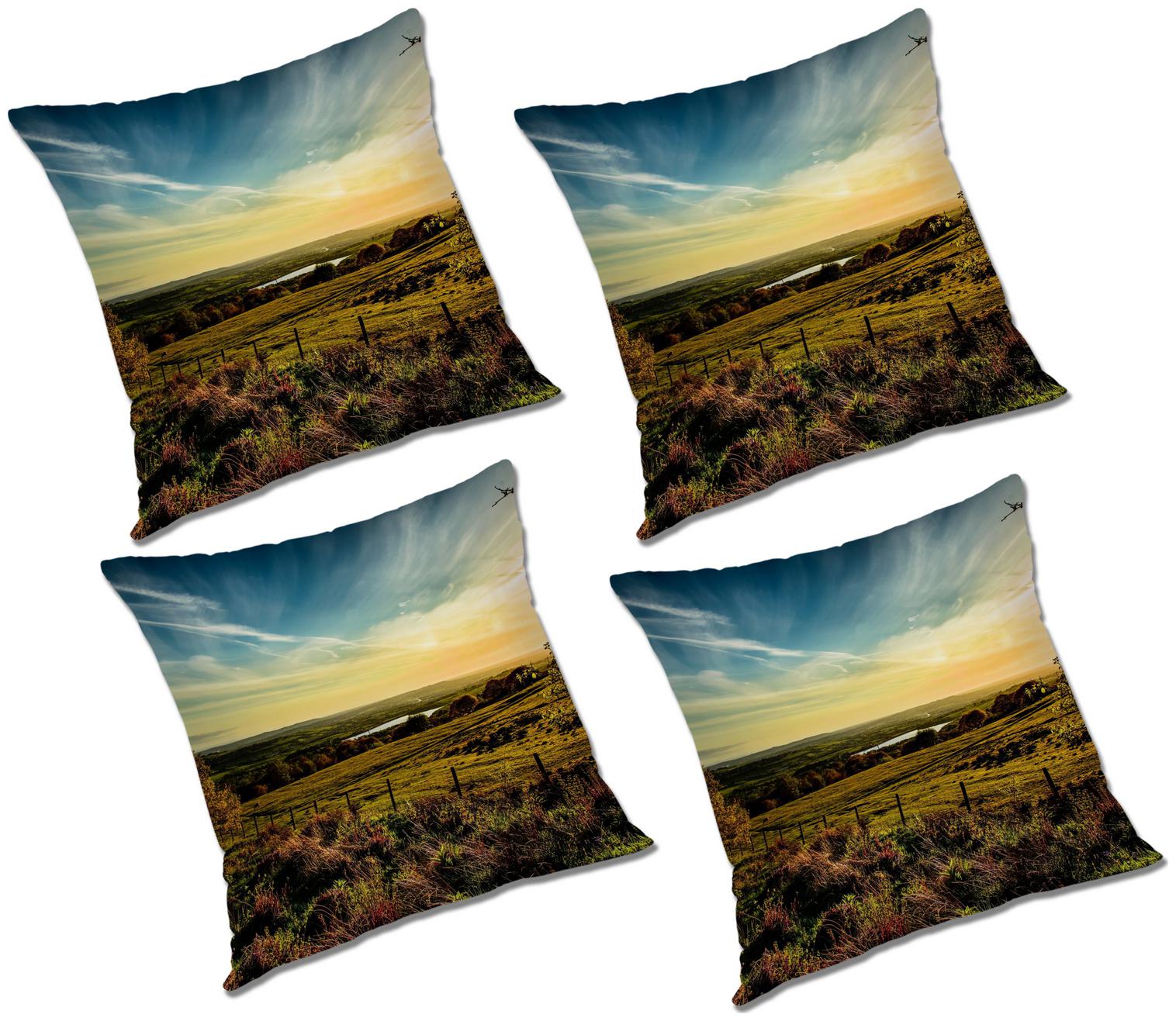 

RADANYA Natural Cushion Cover (Set of 4) 16x16 inch
