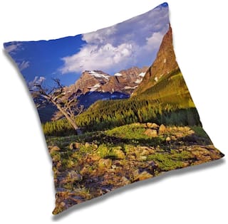 RADANYA Natural Cushion Cover 18x18 inch