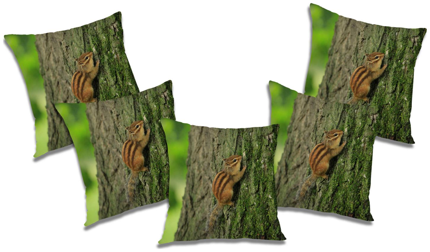 

RADANYA Natural Cushion Cover (Set of 5) 12X12 inch