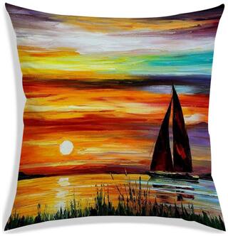 RADANYA Natural Cushion Cover 24x24 inch
