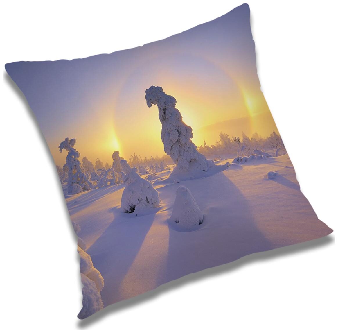 

RADANYA Printed Polyester Grey Cushion Cover ( Extra large Pack of 1 )