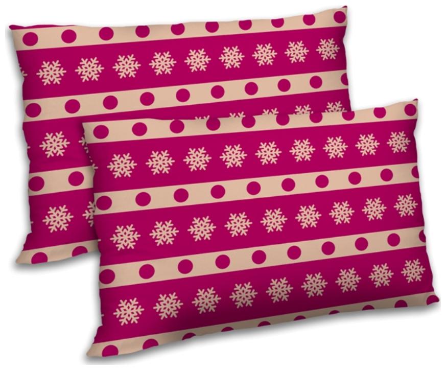 

RADANYA Polka Dot Printed Pillow Set- 18x27 inch