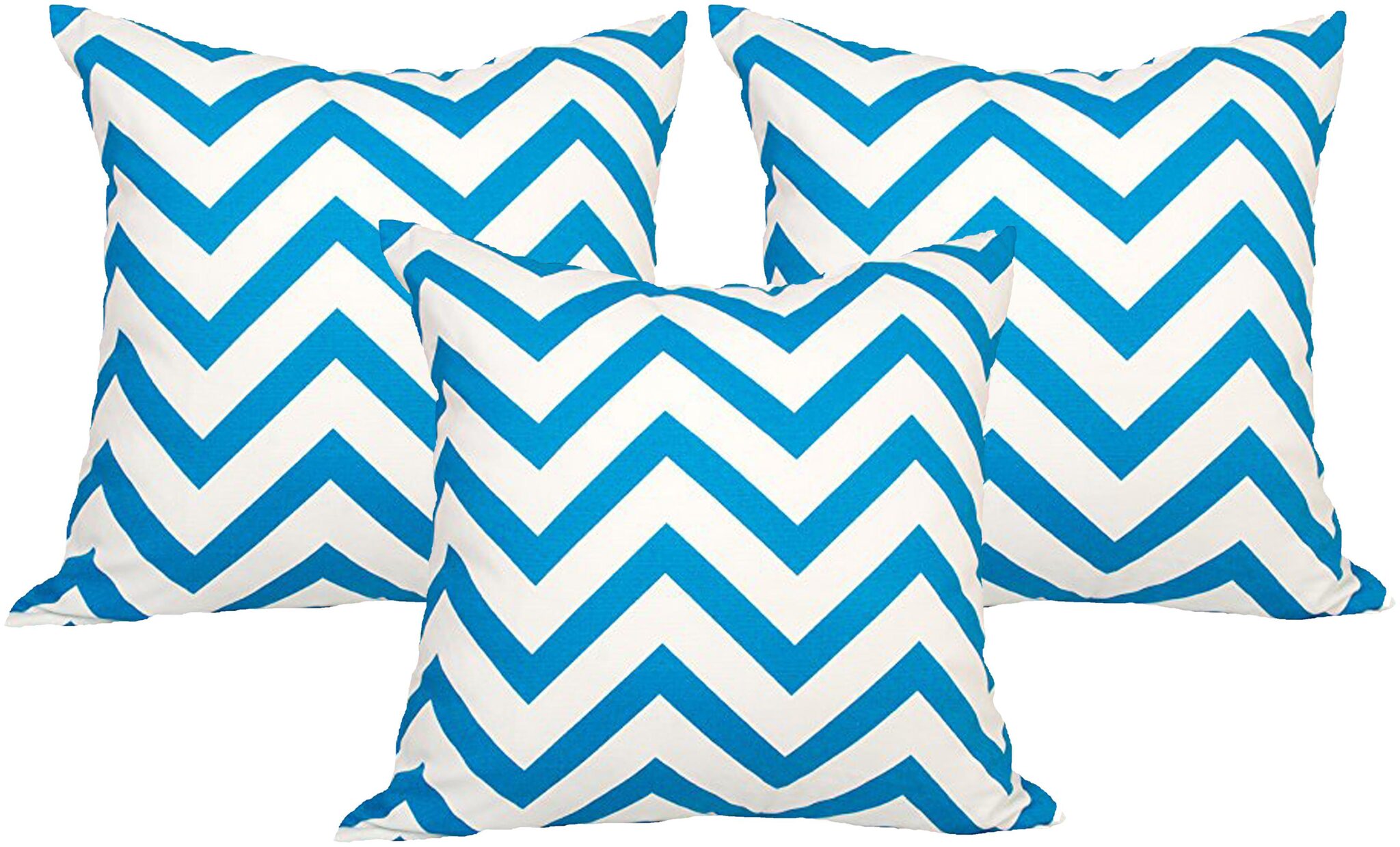 

RADANYA Polyester Square 12x12 inch Cushion Cover Pillow Case Home Decor(With Filler) Set of 3