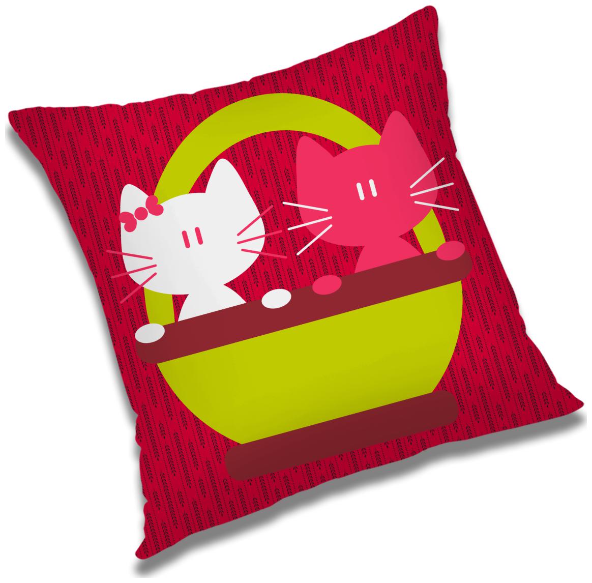 

RADANYA Printed Cushion Cover with Filler Set 16x16 inch