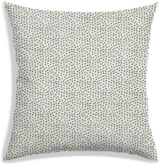 RADANYA Printed Polyester White Cushion Cover ( Large , Pack of 1 )