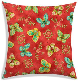 RADANYA Printed Polyester Brown Cushion Cover ( Regular , Pack of 1 )