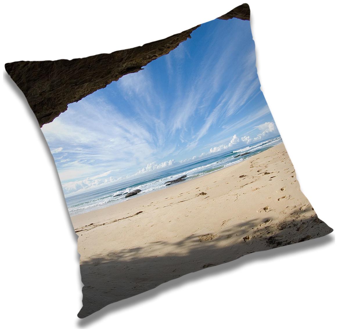 

RADANYA Printed Cushion Cover with Filler Set 18x18 inch