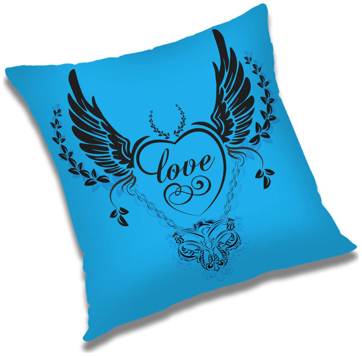 

RADANYA Printed Cushion Cover with Filler Set 12X12 inch