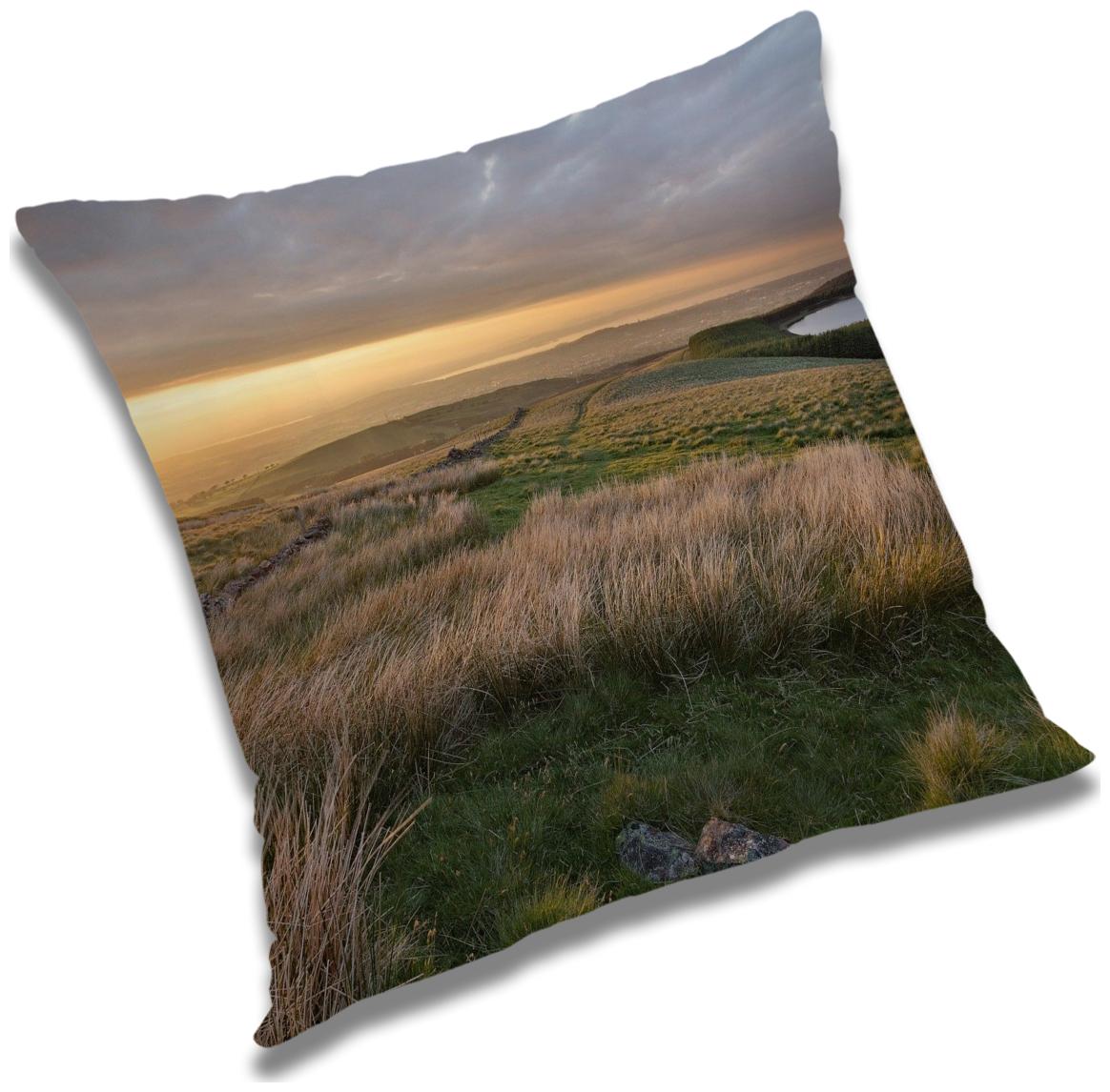 

RADANYA Printed Cushion Cover with Filler Set 24x24 inch