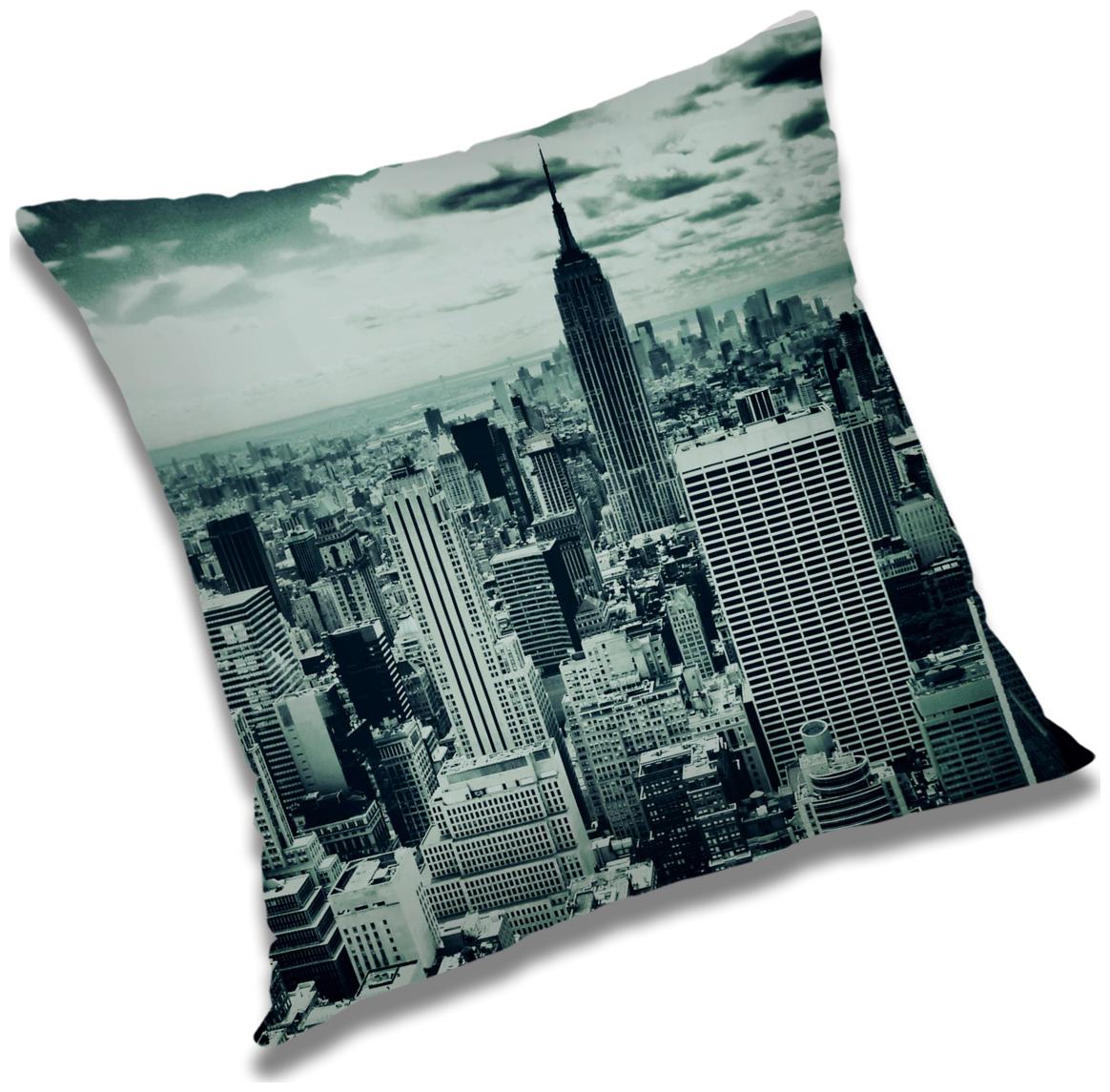 

RADANYA Printed Cushion Cover with Filler Set 18x18 inch