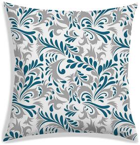 RADANYA Printed Polyester Orange Cushion Cover ( Regular , Pack of 1 )