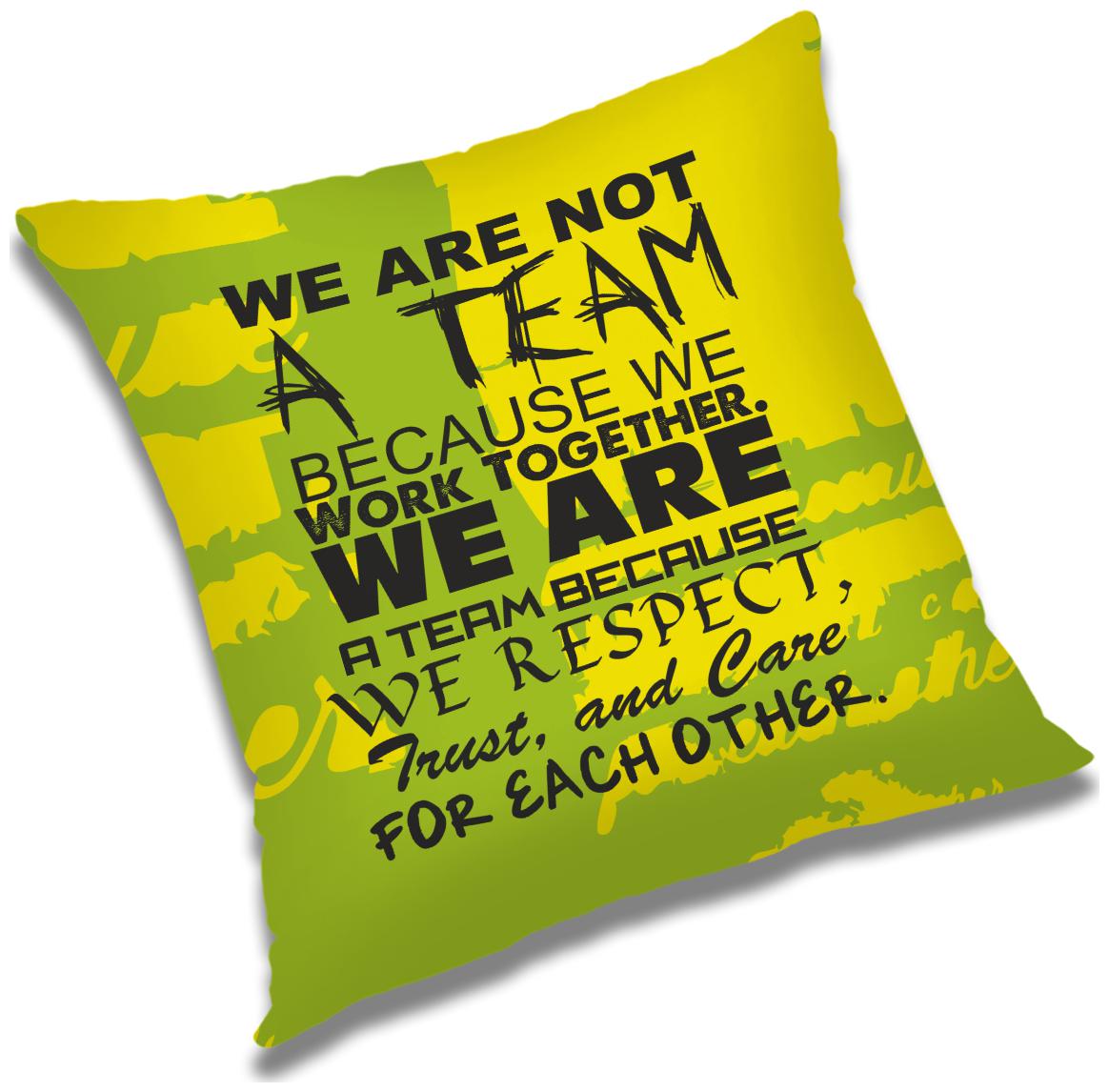 

RADANYA Printed Polyester Green Cushion Cover ( Large Pack of 1 )