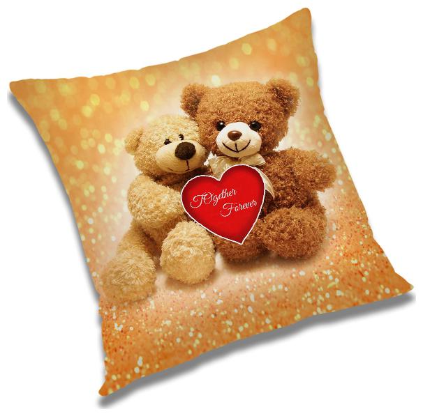 

RADANYA Printed Cushion Cover with Filler Set 18x18 inch