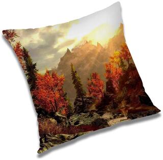 RADANYA Printed Cushion Cover with Filler Set 20x20 inch
