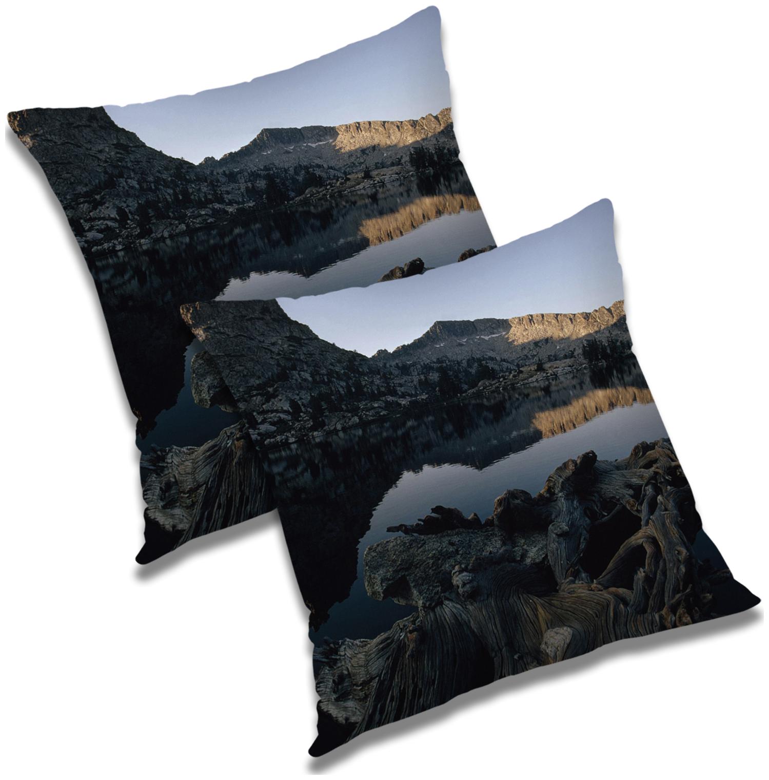 

RADANYA Printed Cushion Cover with Filler Set 24x24 inch