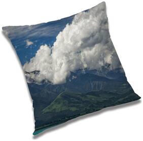 RADANYA Printed Cushion Cover with Filler Set 18x18 inch