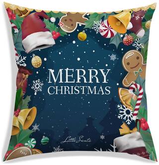 RADANYA Printed Cushion Cover 18x18 inch
