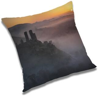 RADANYA Printed Cushion Cover with Filler Set 20x20 inch