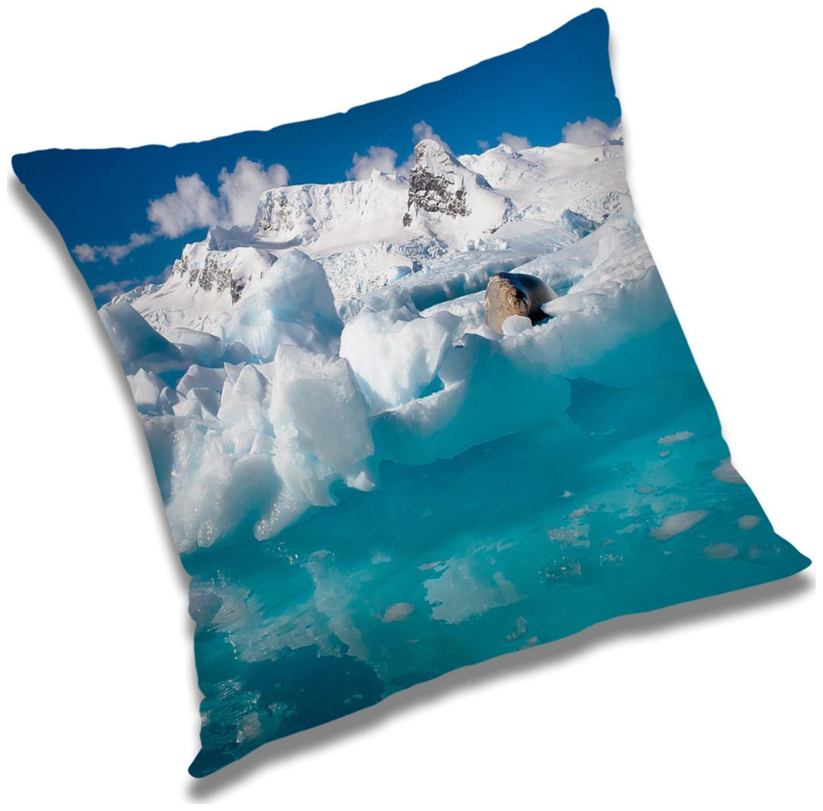 

RADANYA Printed Cushion Cover with Filler Set 16x16 inch
