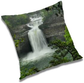 RADANYA Printed Cushion Cover with Filler Set 12x12 inch