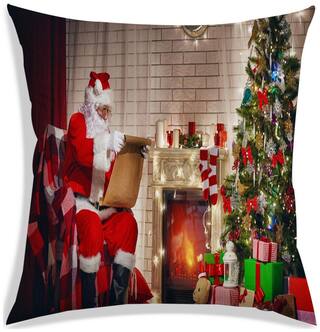 RADANYA Printed Cushion Cover 18x18 inch