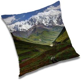 RADANYA Printed Cushion Cover with Filler Set 12x12 inch