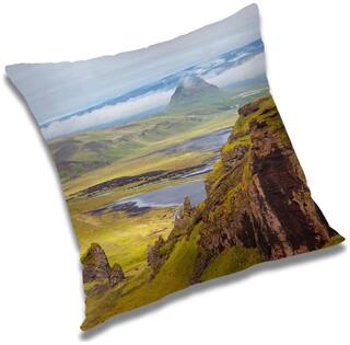 RADANYA Printed Cushion Cover with Filler Set 16x16 inch
