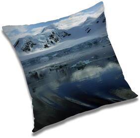 RADANYA Printed Cushion Cover with Filler Set 18x18 inch