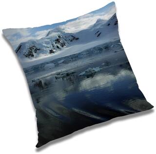 RADANYA Printed Cushion Cover with Filler Set 18x18 inch