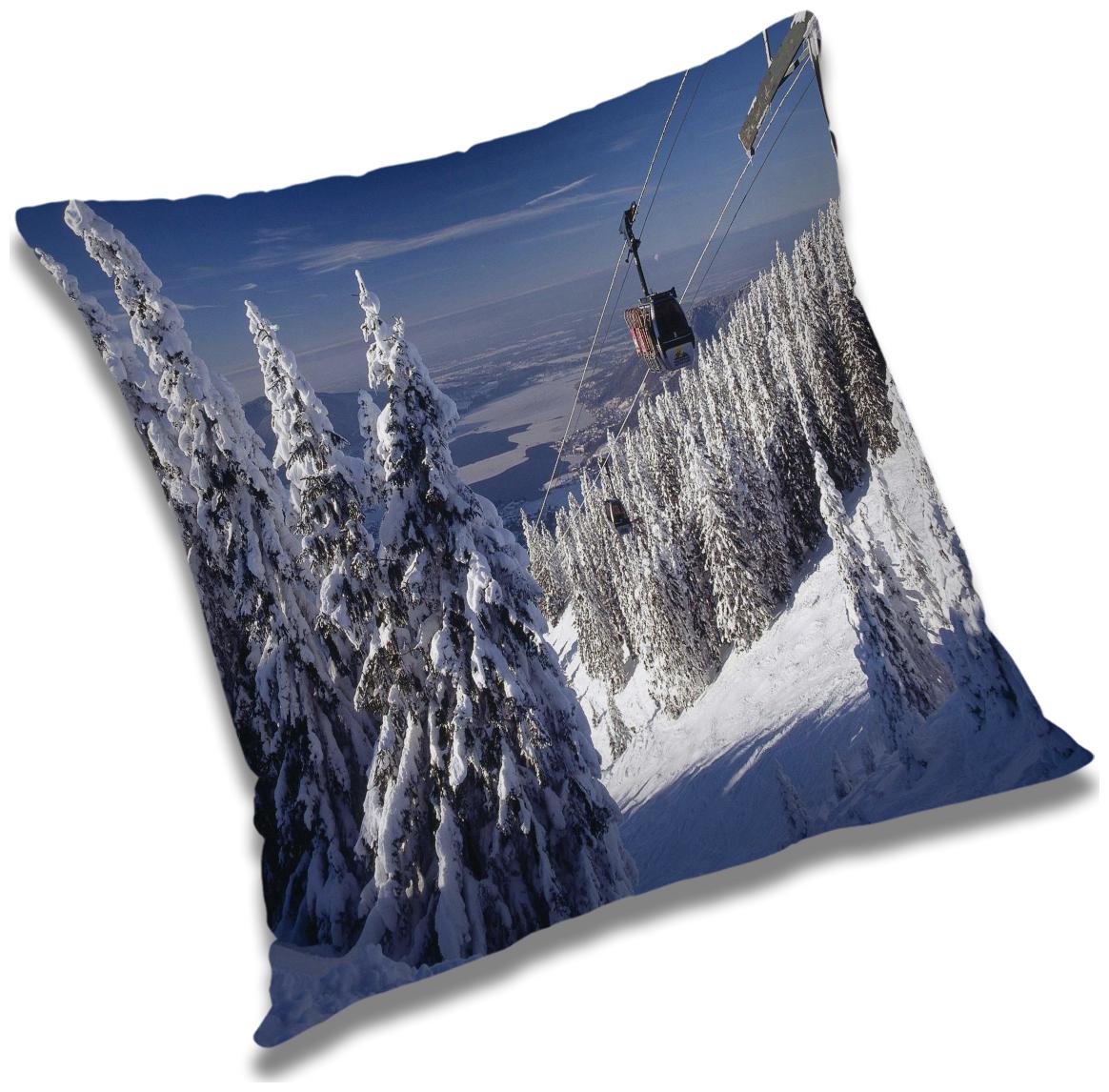 

RADANYA Printed Cushion Cover with Filler Set 12x12 inch