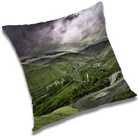 RADANYA Printed Cushion Cover with Filler Set 24x24 inch