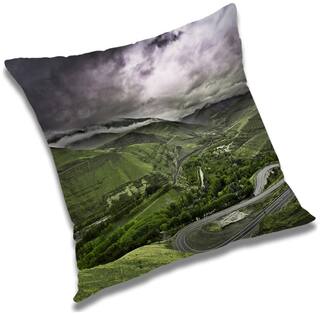 RADANYA Printed Cushion Cover with Filler Set 24x24 inch