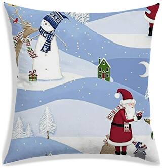 RADANYA Printed Polyester Grey Cushion Cover ( Large , Pack of 1 )