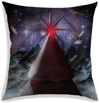 RADANYA Printed Cushion Cover 24x24 inch