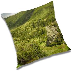 RADANYA Printed Cushion Cover with Filler Set 24x24 inch