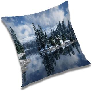 RADANYA Printed Cushion Cover with Filler Set 18x18 inch