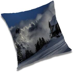 RADANYA Printed Cushion Cover with Filler Set 18x18 inch