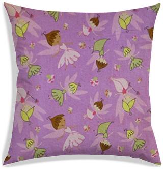 RADANYA Printed Polyester Purple Cushion Cover ( Small , Pack of 1 )
